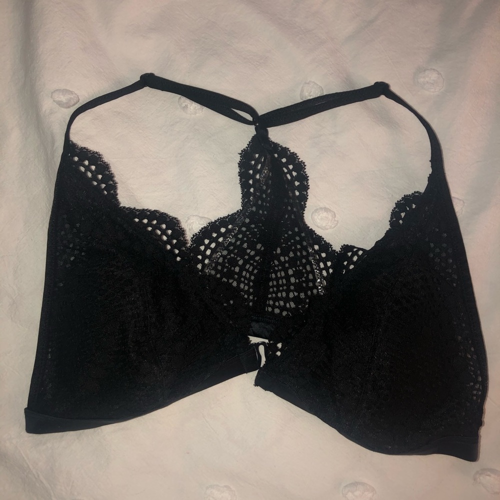 VS pink racerback lace bralette! Super comfy!